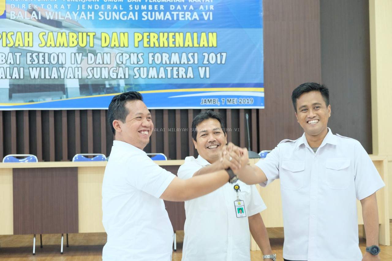 Pisah Sambut Pejabat Eselon IV dan Perkenalan CPNS Formasi 2017